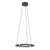 MEZZOMONTE Suspension Luminaires Eglo LED Noir, Télécommandes