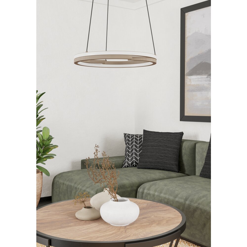 MEZZOMONTE Suspension Luminaires Eglo LED Sable, Télécommandes main product photo