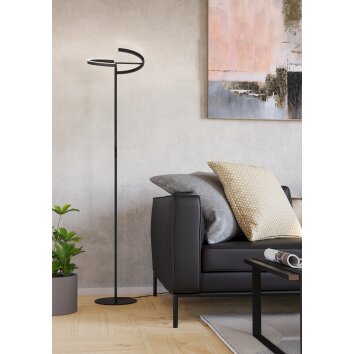 CASTELPOTO Lampadaire Luminaires Eglo LED Noir
