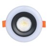 RGB Spot encastrable Luminaires Eglo LED Noir, Blanc, Télécommandes, Changeur de couleurs