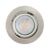 FAVAZZINA Spot encastrable Luminaires Eglo LED Nickel mat