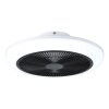 mit Ventilateur de plafond lumineux Luminaires Eglo LED Noir, Blanc, Télécommandes