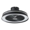 mit Ventilateur de plafond lumineux Luminaires Eglo LED Noir, Télécommandes, Changeur de couleurs