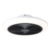 mit Ventilateur de plafond lumineux Luminaires Eglo LED Noir, Blanc, Télécommandes, Changeur de couleurs
