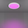 6-Z Plafonnier Luminaires Eglo LED Blanc, Changeur de couleurs