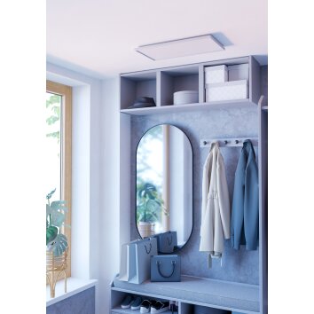 ROVITO-Z Plafonnier Luminaires Eglo LED Blanc, Changeur de couleurs