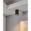 CAROSSO-Z Plafonnier Luminaires Eglo LED Noir