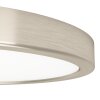 6-Z Plafonnier, Applique murale Luminaires Eglo LED Nickel mat, Changeur de couleurs