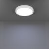 6-Z Plafonnier Luminaires Eglo LED Blanc, Changeur de couleurs