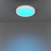 6-Z Plafonnier Luminaires Eglo LED Blanc, Changeur de couleurs