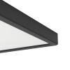 6-Z Plafonnier, Applique murale Luminaires Eglo LED Noir, Changeur de couleurs
