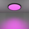 6-Z Plafonnier, Applique murale Luminaires Eglo LED Noir, Changeur de couleurs