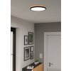 ROVITO-Z Plafonnier Luminaires Eglo LED Noir, Changeur de couleurs