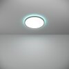 ROVITO-Z Plafonnier Luminaires Eglo LED Noir, Changeur de couleurs