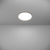 ROVITO-Z Plafonnier Luminaires Eglo LED Noir, Changeur de couleurs