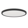 ROVITO-Z Plafonnier Luminaires Eglo LED Noir, Changeur de couleurs