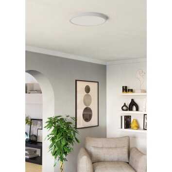 6-Z Plafonnier, Applique murale Luminaires Eglo LED Blanc, Changeur de couleurs