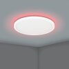 ROVITO-Z Plafonnier Luminaires Eglo LED Blanc, Changeur de couleurs