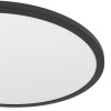 ROVITO-Z Plafonnier Luminaires Eglo LED Noir, Changeur de couleurs