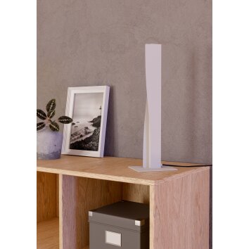 BOLOGNANO-Z Lampe à poser Luminaires Eglo LED Gris, Changeur de couleurs