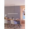 BOLOGNANO-Z Suspension Luminaires Eglo LED Gris, Changeur de couleurs