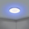 PADROGIANO-Z Plafonnier Luminaires Eglo LED Blanc, Changeur de couleurs