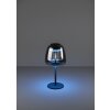 ALFERO-Z Lampe à poser Luminaires Eglo LED Noir, Changeur de couleurs