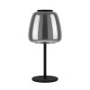 ALFERO-Z Lampe à poser Luminaires Eglo LED Noir, Changeur de couleurs