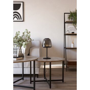 ALFERO-Z Lampe à poser Luminaires Eglo LED Noir, Changeur de couleurs ALFERO-Z Lampe à poser Luminaires Eglo LED Noir, Changeur de couleurs