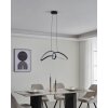 CALAROSSA-Z Suspension Luminaires Eglo LED Noir, Changeur de couleurs