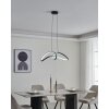 CALAROSSA-Z Suspension Luminaires Eglo LED Noir, Changeur de couleurs
