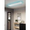 PADROGIANO-Z Plafonnier Luminaires Eglo LED Blanc, Changeur de couleurs