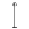 ALFERO-Z Lampadaire Luminaires Eglo LED Noir, Changeur de couleurs