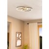 LOMALTAS-Z Plafonnier Luminaires Eglo LED Brun, Noir