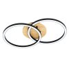LOMALTAS-Z Plafonnier Luminaires Eglo LED Brun, Noir