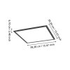 MORADILLO-Z Plafonnier Luminaires Eglo LED Noir, Changeur de couleurs