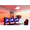 GALLIZZI-Z Plafonnier Luminaires Eglo LED Blanc, Changeur de couleurs