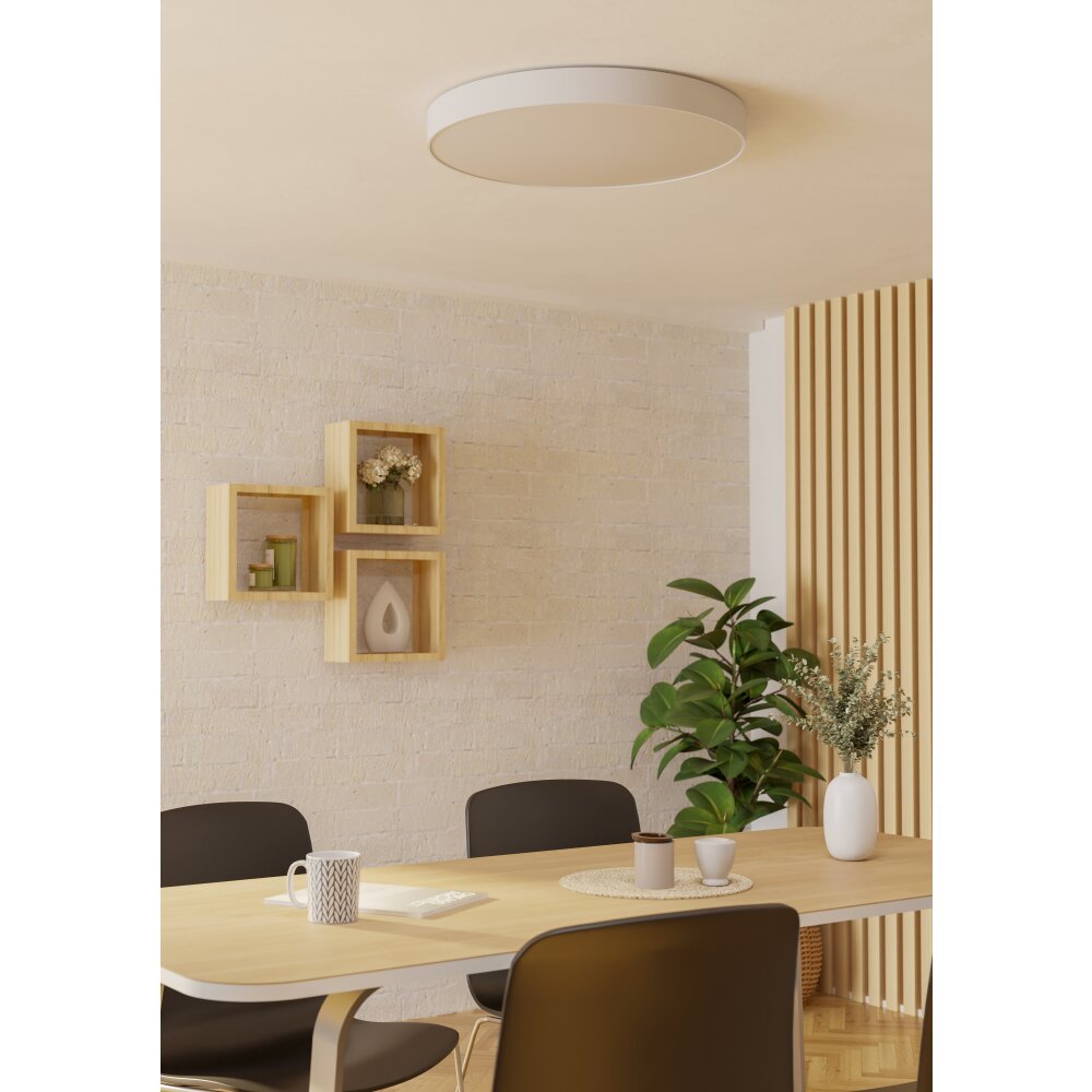 GALLIZZI-Z Plafonnier Luminaires Eglo LED Blanc, Changeur de couleurs main product photo