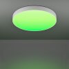 GALLIZZI-Z Plafonnier Luminaires Eglo LED Blanc, Changeur de couleurs