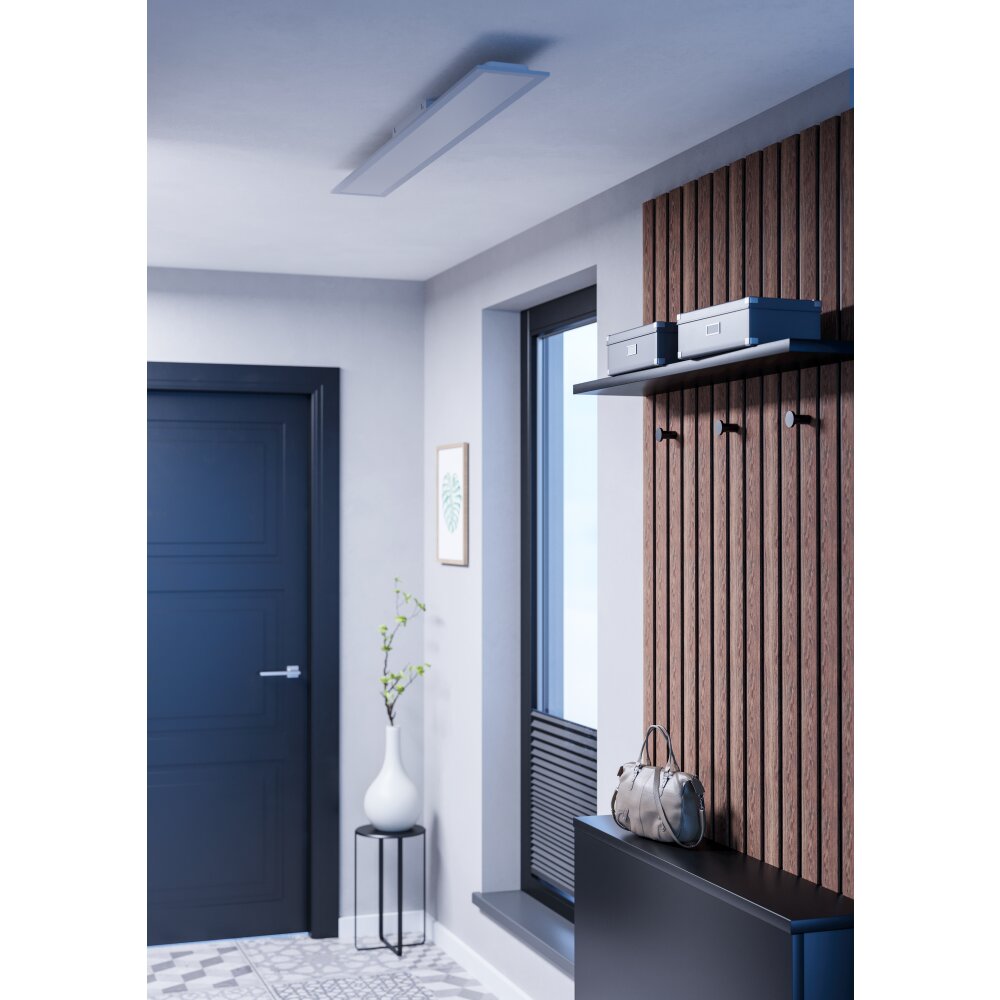 MORADILLO-Z Plafonnier Luminaires Eglo LED Blanc, Changeur de couleurs main product photo
