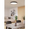 GALLIZZI-Z Plafonnier Luminaires Eglo LED Noir, Changeur de couleurs