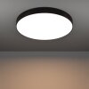 GALLIZZI-Z Plafonnier Luminaires Eglo LED Noir, Changeur de couleurs