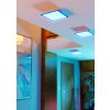 MORADILLO-Z Plafonnier Luminaires Eglo LED Noir, Changeur de couleurs