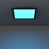 MORADILLO-Z Plafonnier Luminaires Eglo LED Noir, Changeur de couleurs