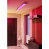 MORADILLO-Z Plafonnier Luminaires Eglo LED Noir, Changeur de couleurs