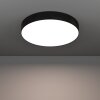 GALLIZZI-Z Plafonnier Luminaires Eglo LED Noir, Changeur de couleurs
