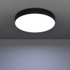 GALLIZZI-Z Plafonnier Luminaires Eglo LED Noir, Changeur de couleurs