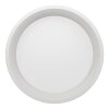 LORETELLO-Z Plafonnier Luminaires Eglo LED Blanc, Changeur de couleurs