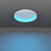 LORETELLO-Z Plafonnier Luminaires Eglo LED Blanc, Changeur de couleurs