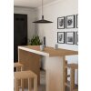 CONOMAVILLA-Z Suspension Luminaires Eglo LED Noir, Changeur de couleurs